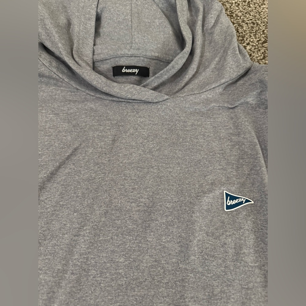 Breezy Golf Mens Gray Hoodie